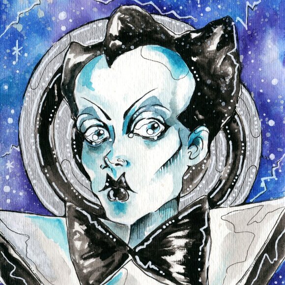 Klaus Nomi 1980s LGBT Icon Art Print Nomi Songs Ordindary Man - Picture 1 of 2